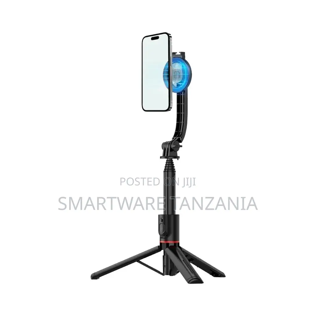 Green Lion Magselfie Selfie Stick Tripod - Black