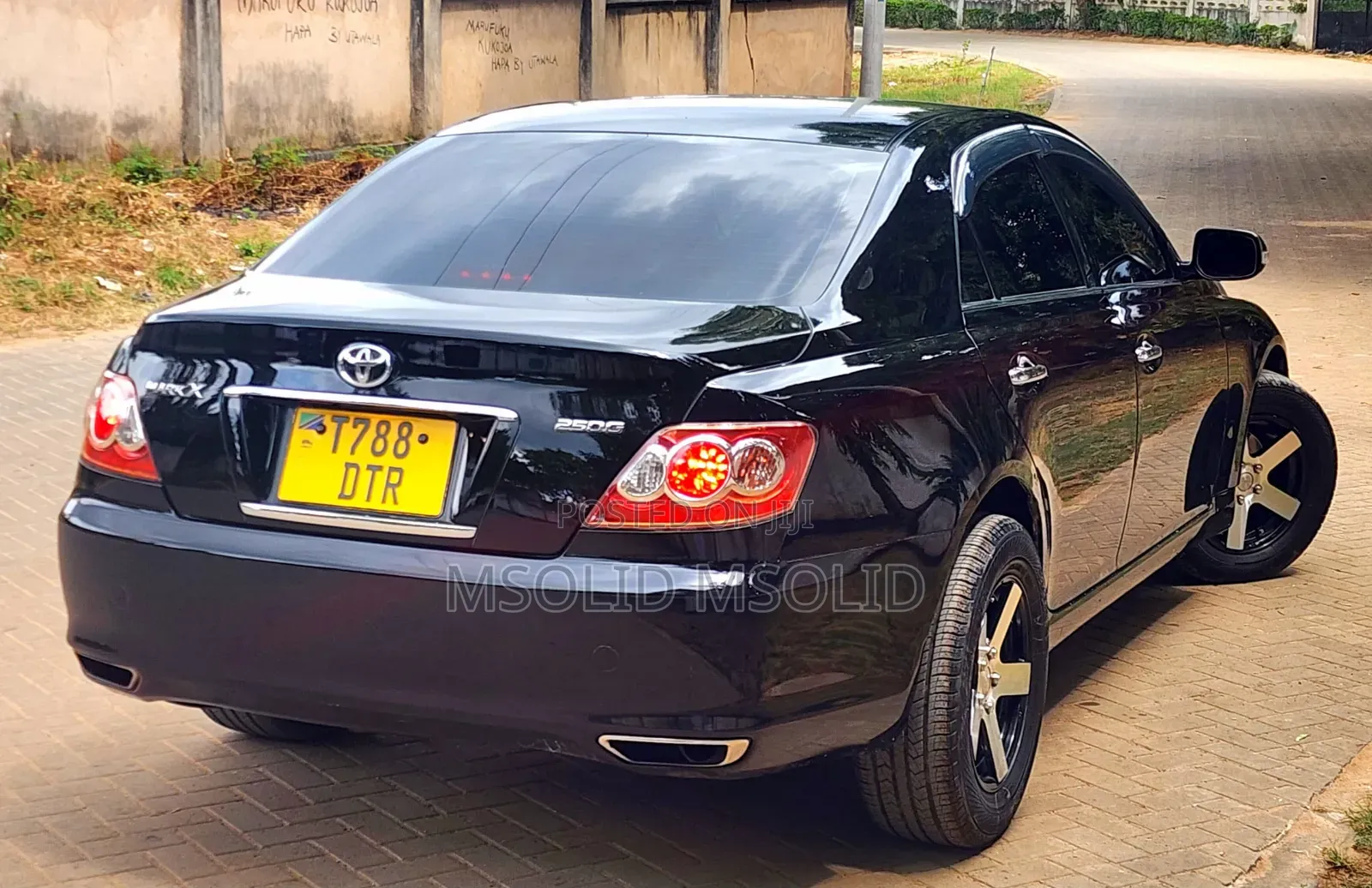 Toyota Mark X 2005 Black