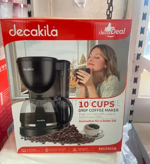 Decakila Drip Coffee Maker, 1.25l, 750w, Kecf001b