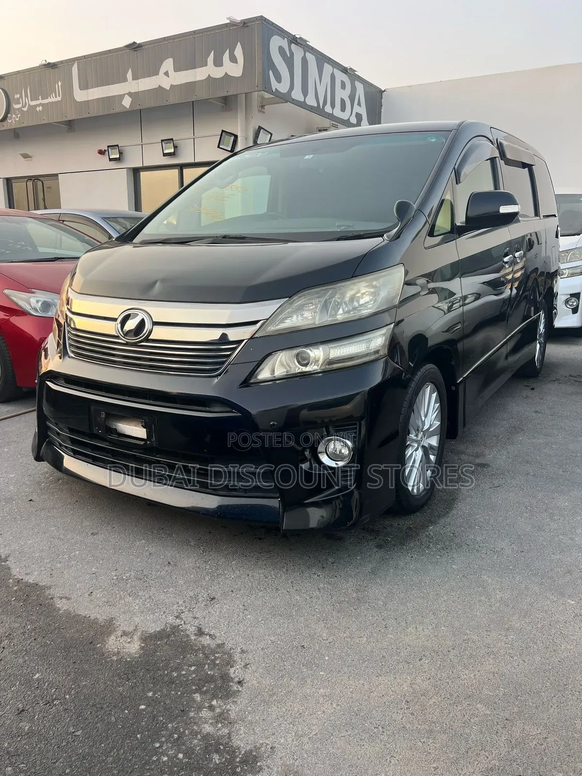 Toyota Vellfire 2012 Black