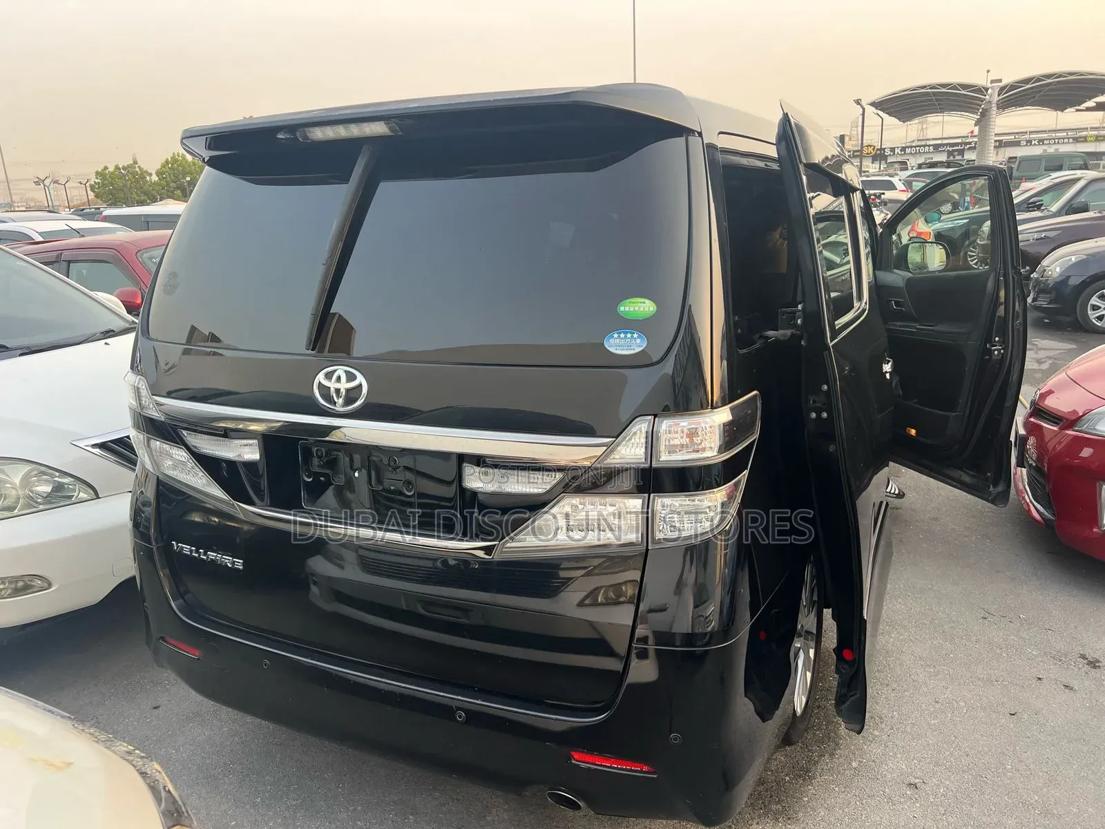Toyota Vellfire 2012 Black