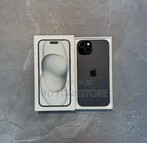 New Apple iPhone 15 256 GB Black