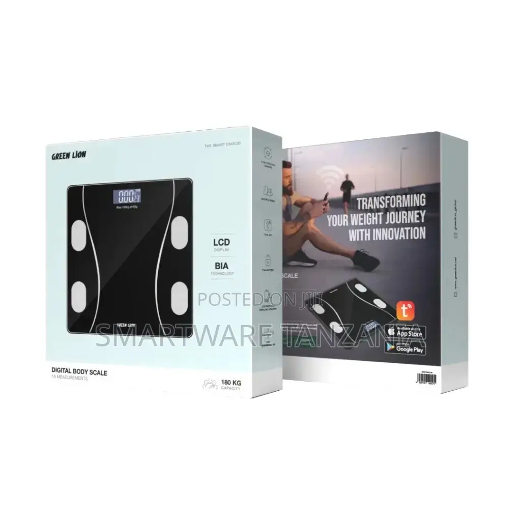 Green Lion Digital Body Scale Gl-Bws01 - Black