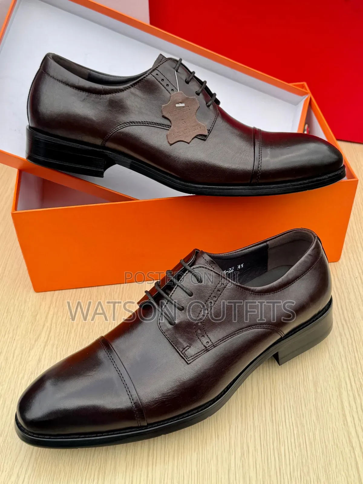 Men's Leather Shoes Official or Viatu in Different Design