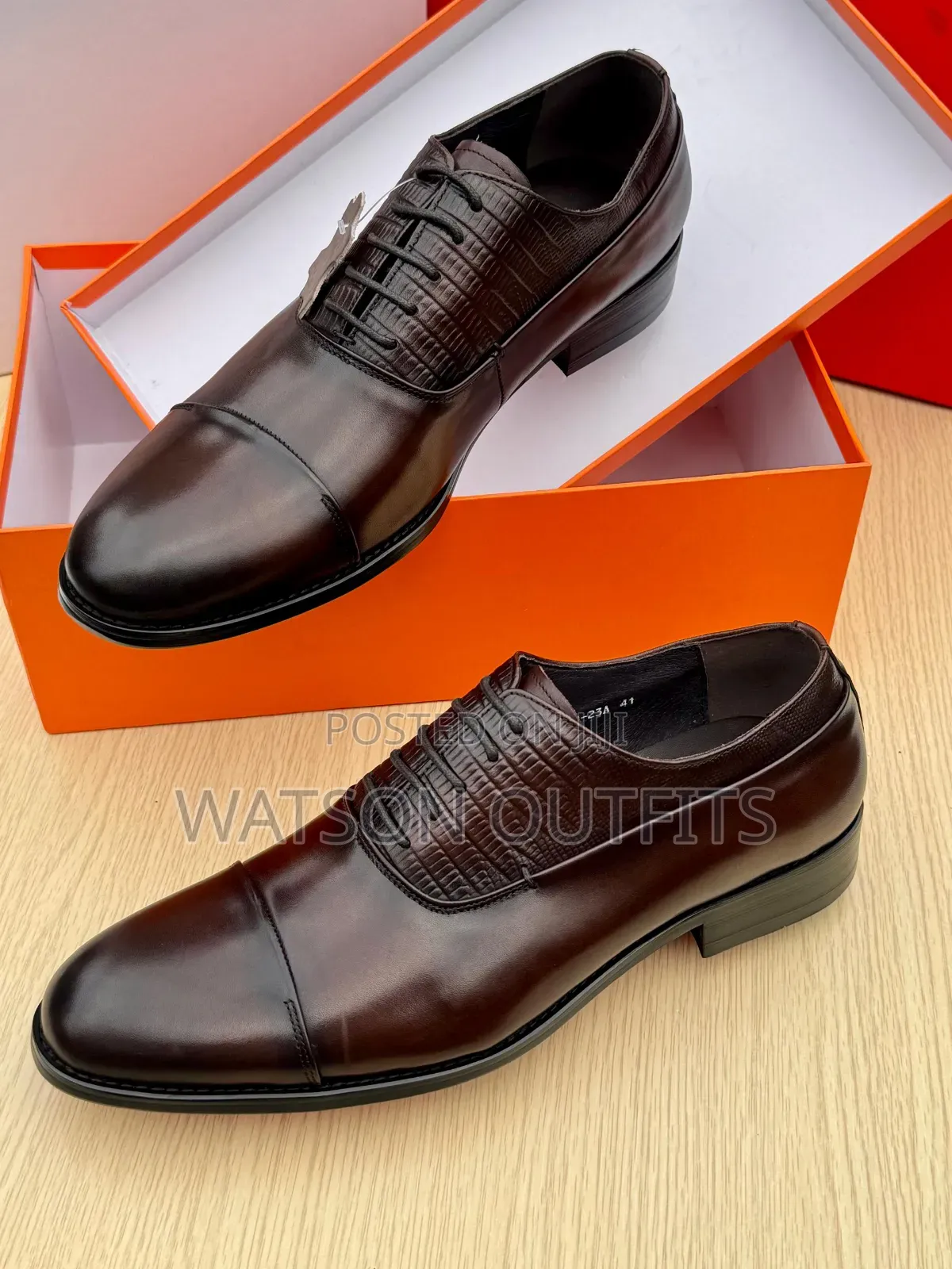 Men's Leather Shoes Official or Viatu in Different Design