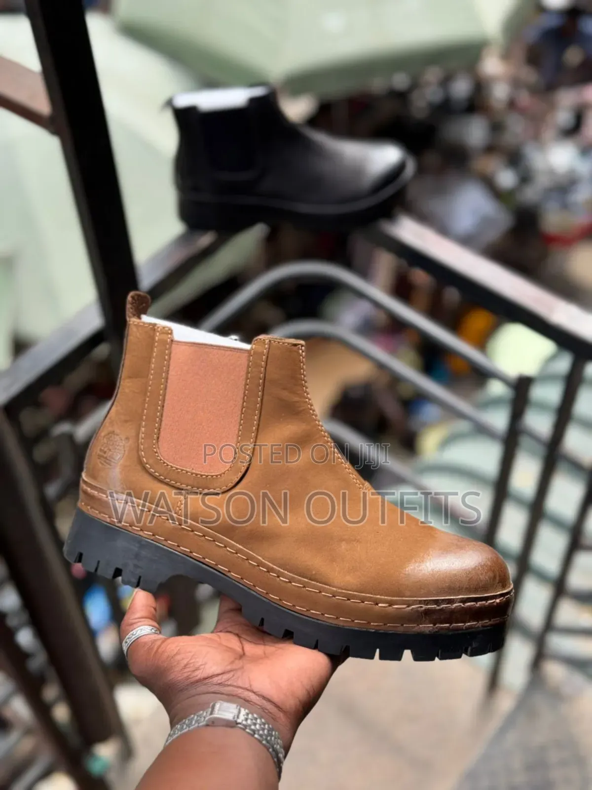 Men's Boots or Buti Za Ngozi Official