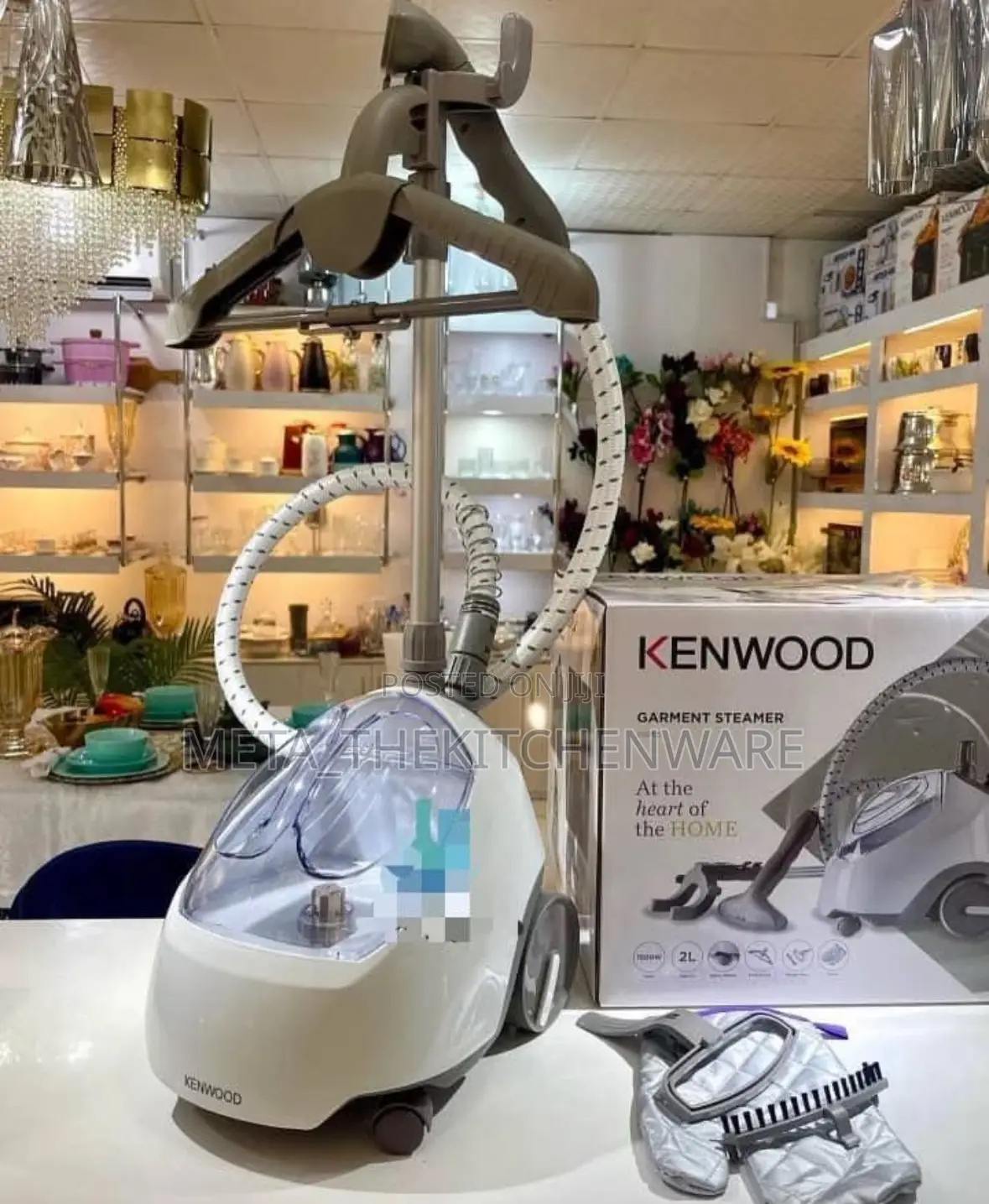 Kenwood Garment Steamer 2l 1500w Gsp65.000wh