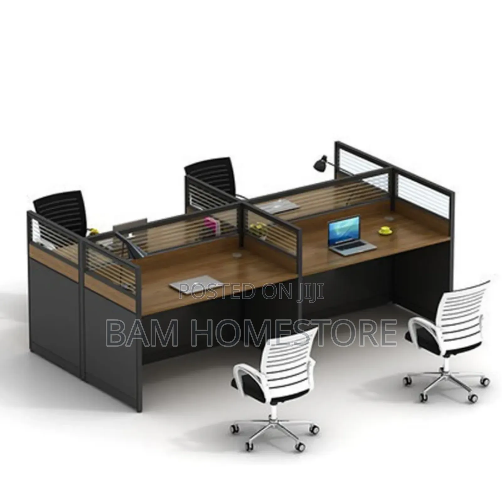 Executive Officer Work Station (4 Staffs)