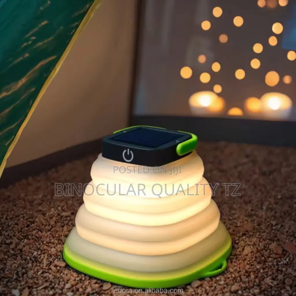 Outdoor Waterproof Solar Rechargeable Camping