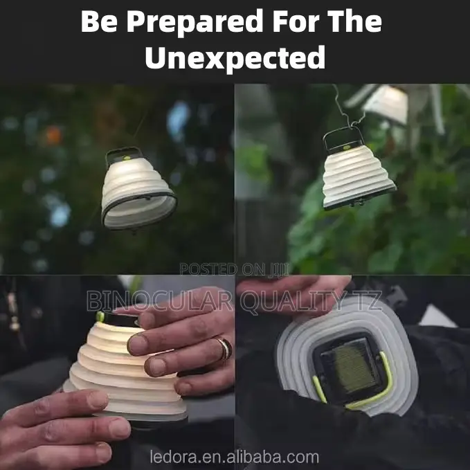 Outdoor Waterproof Solar Rechargeable Camping