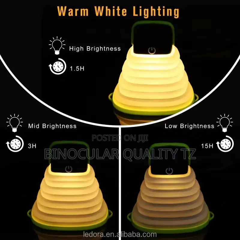 Outdoor Waterproof Solar Rechargeable Camping