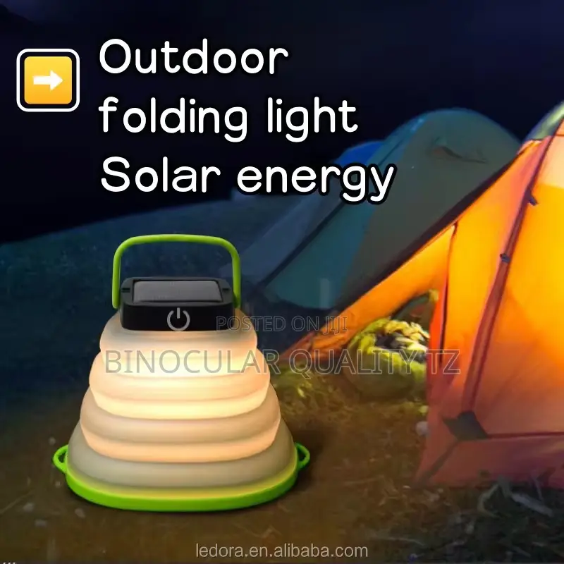 Outdoor Waterproof Solar Rechargeable Camping