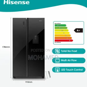 Hisense Fridge Model H670smib
