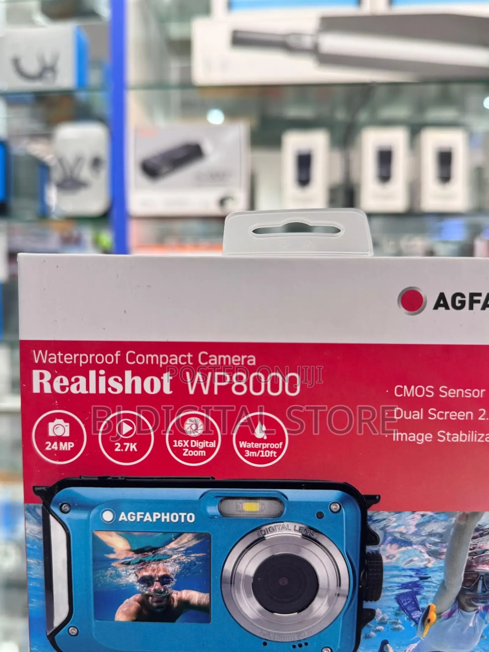 Waterproof Digital Camera - Agfaphoto Realishot Wp8000