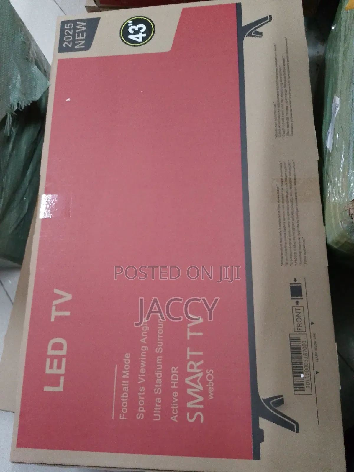 43" Smart Led Tv (No Wifi)