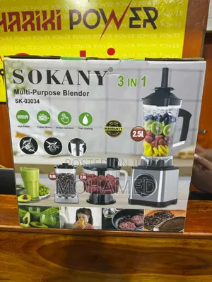 Sokany Mult Purpose Blender Lita 5