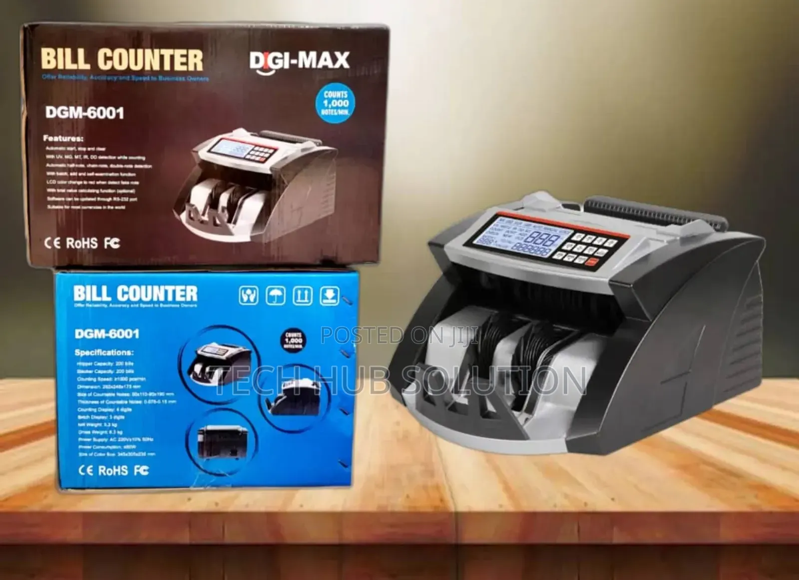 Digimax Bill Counter DGM 6001