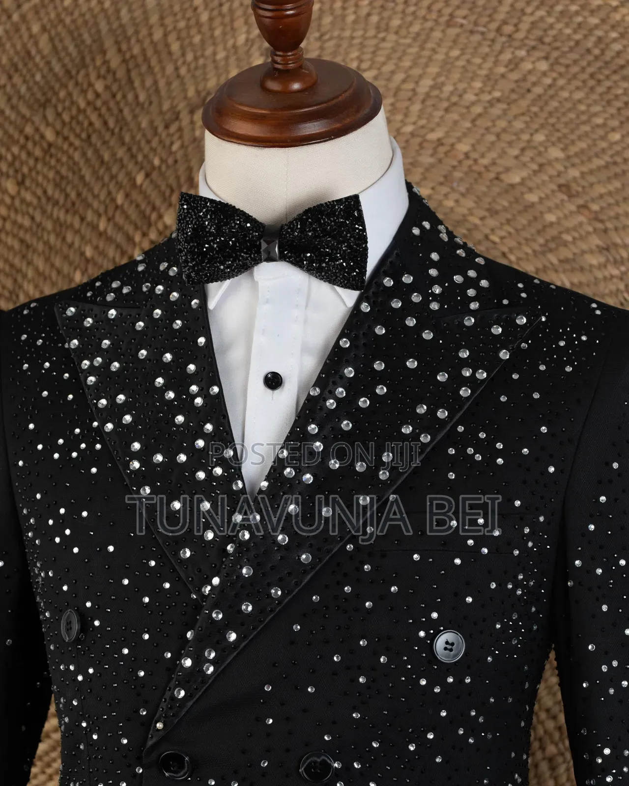 Wedding Suit / Stones Material