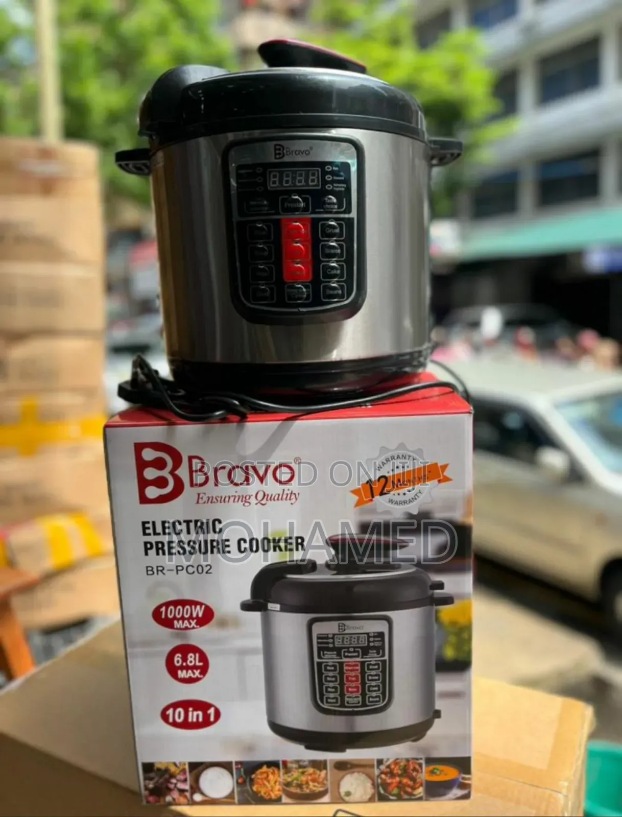 Bravo Pressure Cooker Lita 6