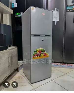 Aero Fridge Silver Colour Lita 140