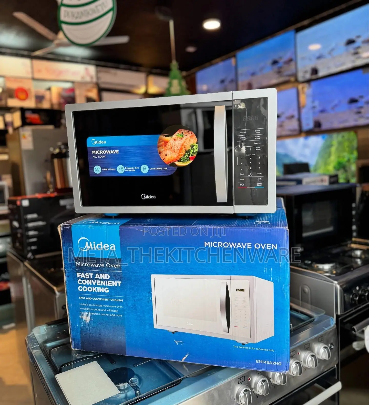 Midea Digital Microwave and Grill 45l