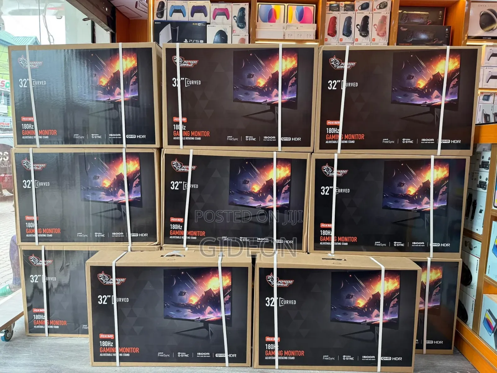 Porodo Gaming Curved Monitor