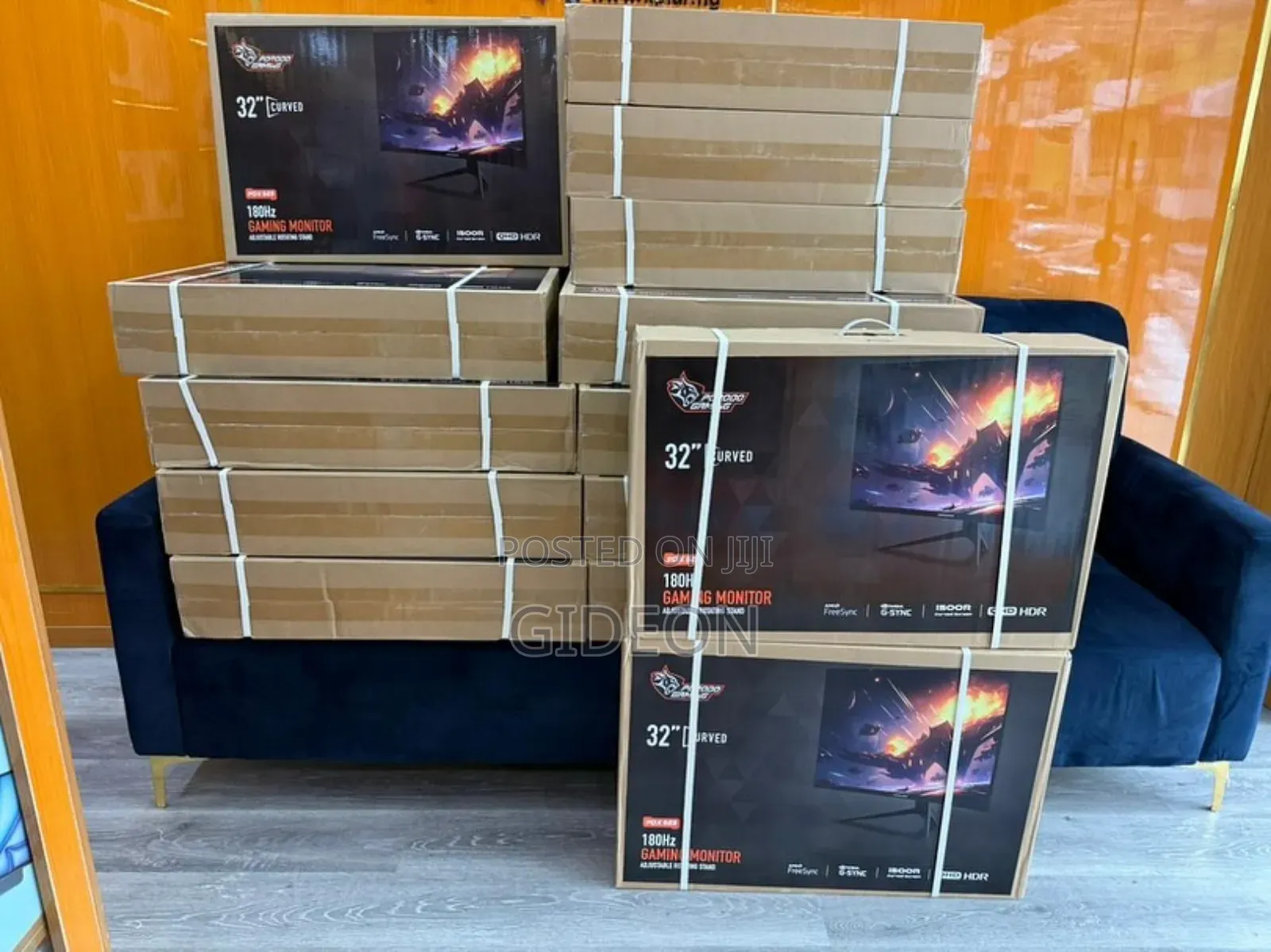 Porodo Gaming Curved Monitor