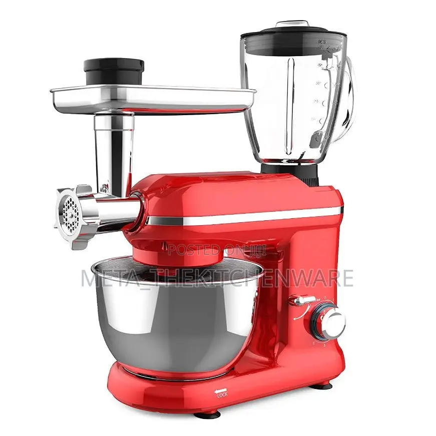 Nikai Kitchen Machine 3 In 1 Stand Mixer 1000w 5l