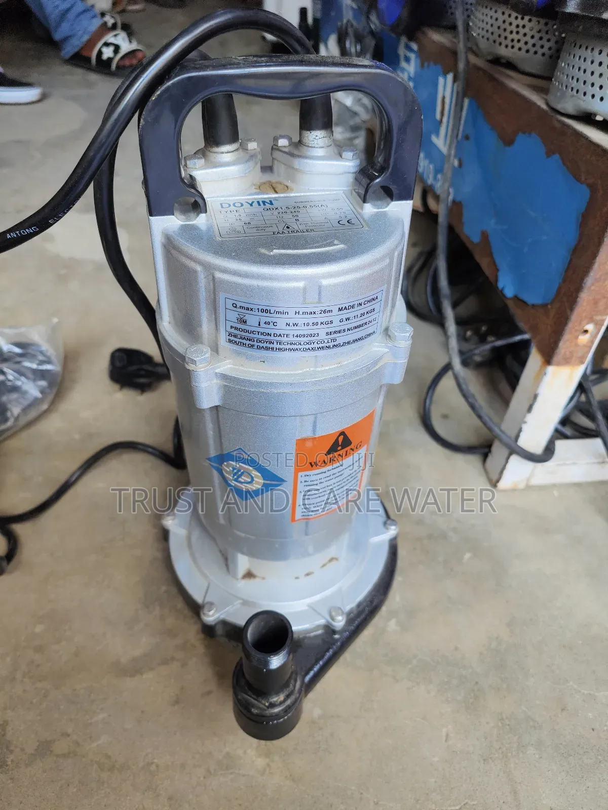 Doyin 0.75hp Clean Water