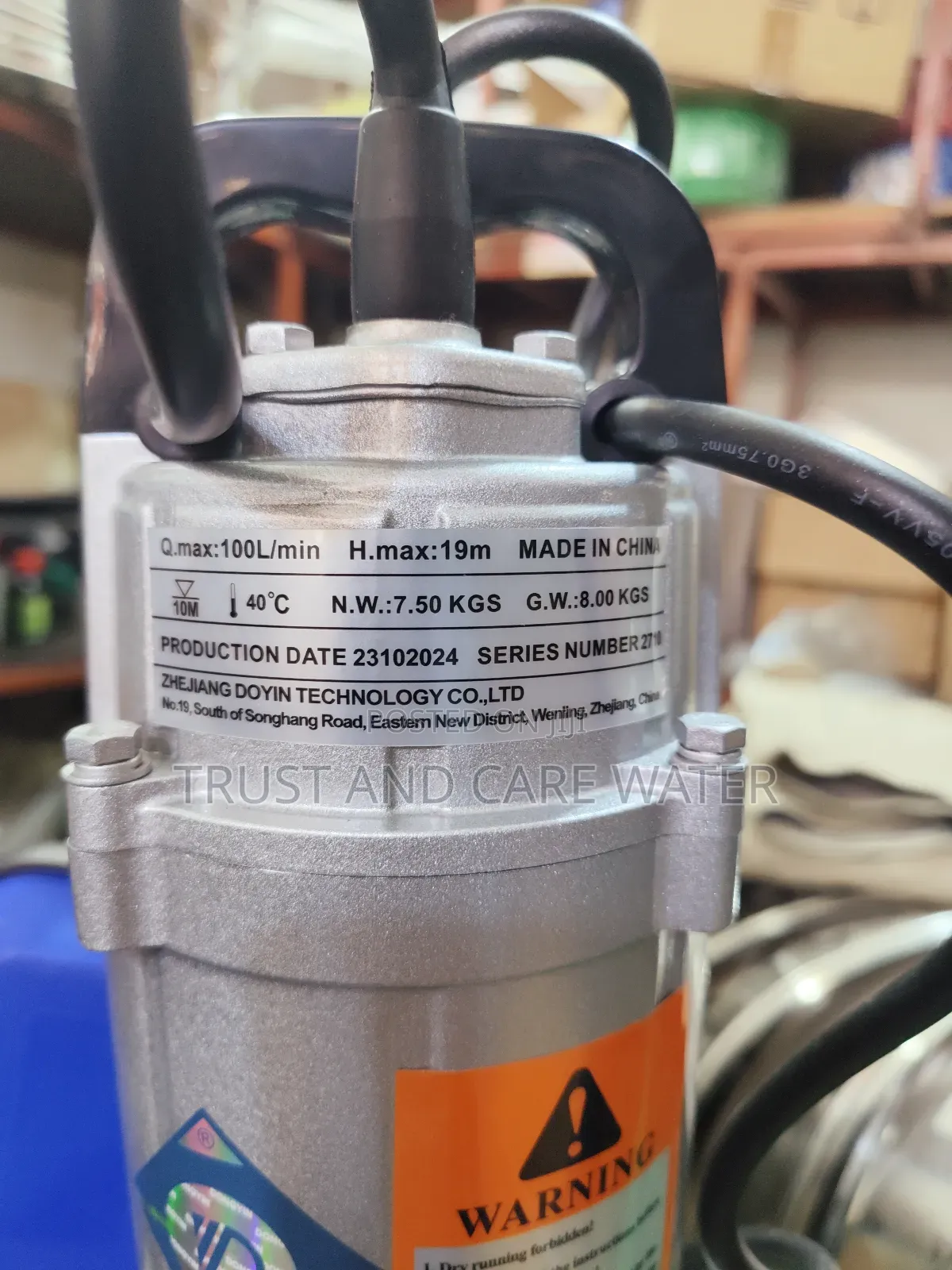 Doyin 0.5hp Clean Water