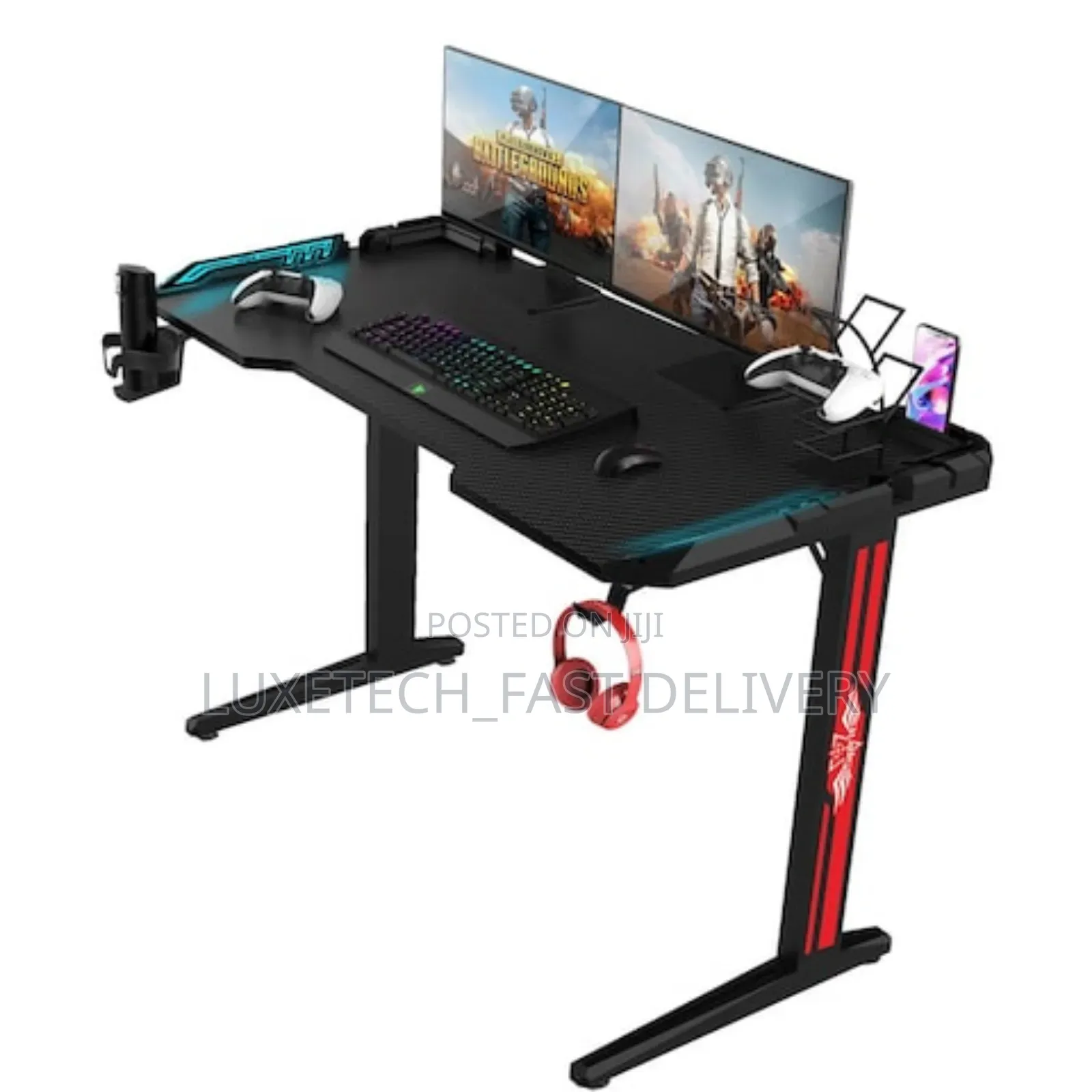 Green Lion RGB Gaming Desk/Table