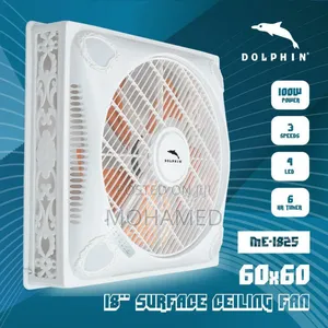 Dolphin Surface Ceiling Fan Size 18