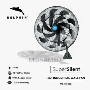 Dolphin Wall Fan 26 Size