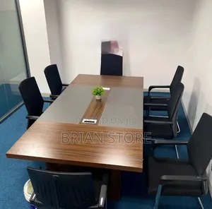 Conference Table Set With 8 Chairs