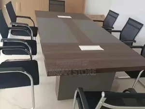 Conference Table Set With 8 Chairs