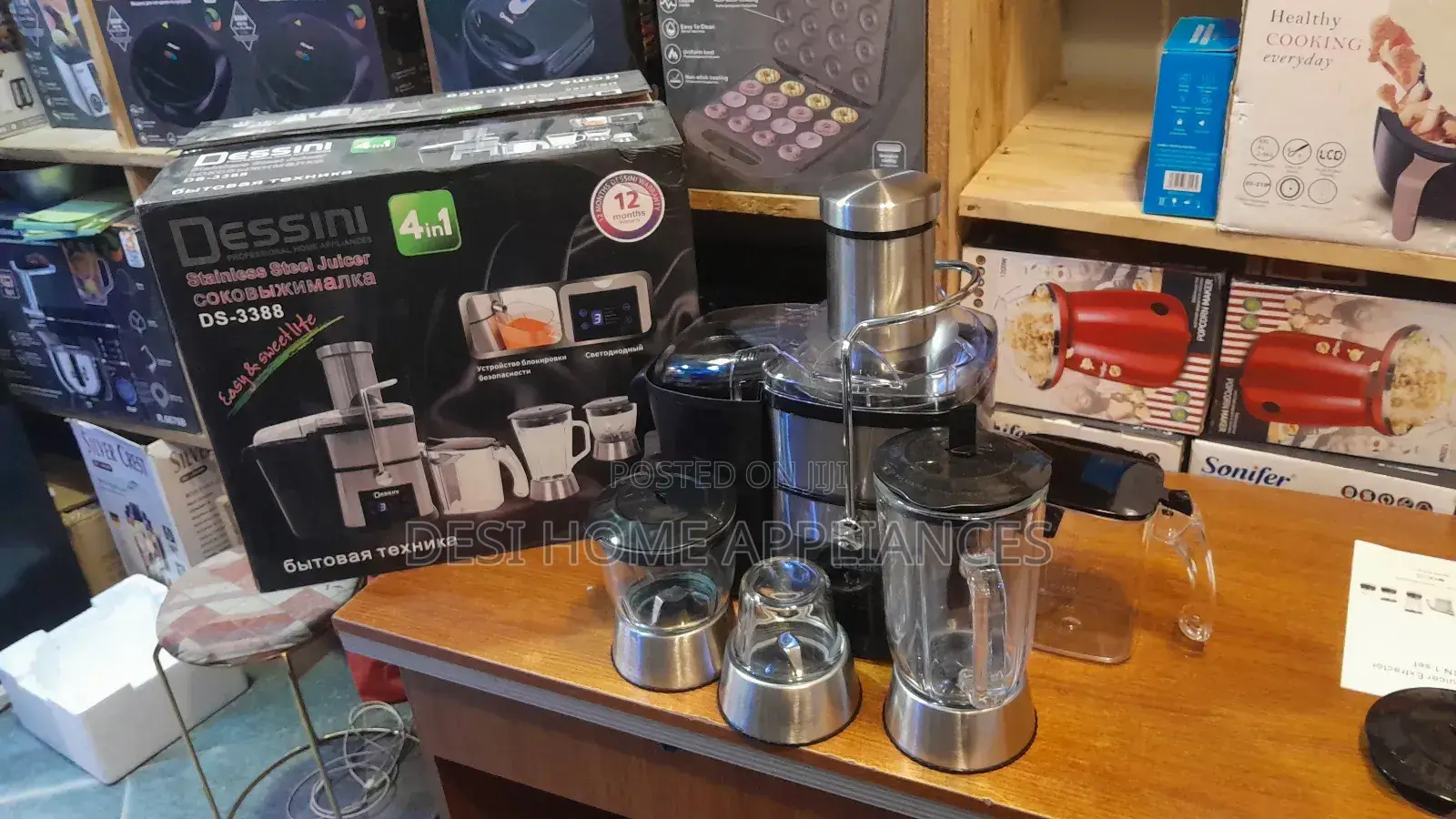 High Performance Blender Ds-3388-Power 4-in-1 Blender