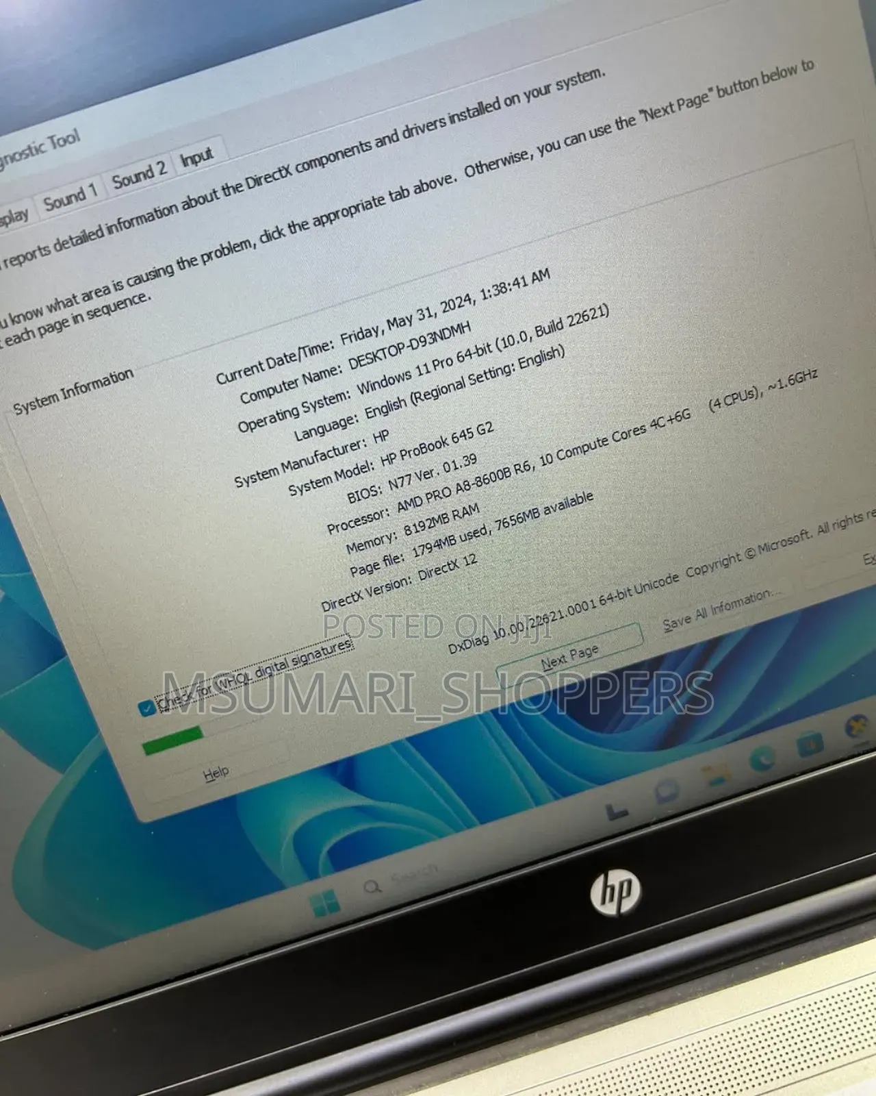 Laptop HP ProBook 645 8GB AMD A10 HDD 500GB