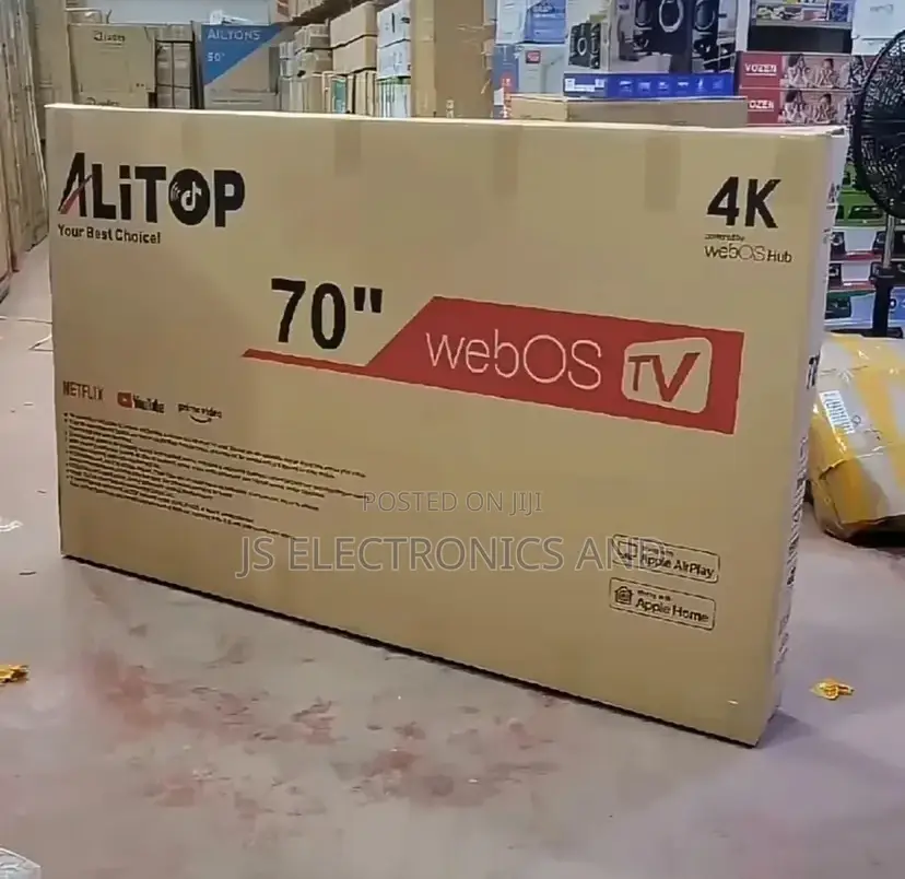 Alitop Webos Inch 70 Smart Tv Thinq Al Quality(Magic Remote)