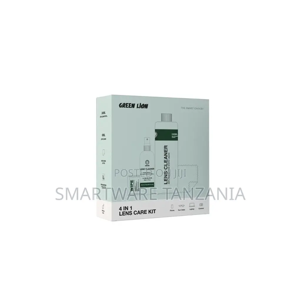 Green Lion 4 in 1 Lens Care Kit - Clear