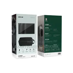 Green Lion Combo Travel Bag 6 in 1 Kit - Black