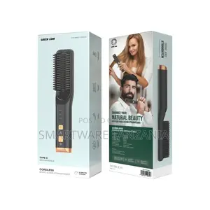 Green Lion Cordless Beard and Hair Straightener