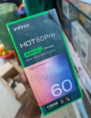 New Infinix Hot 60 128 GB Black