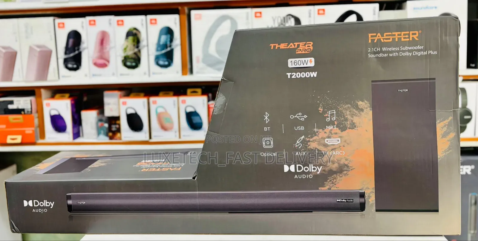 Faster Theater Pro 160w Soundbar Premium