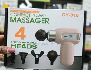Rechargeable Compact 4 in 1 Massager With Digital Display