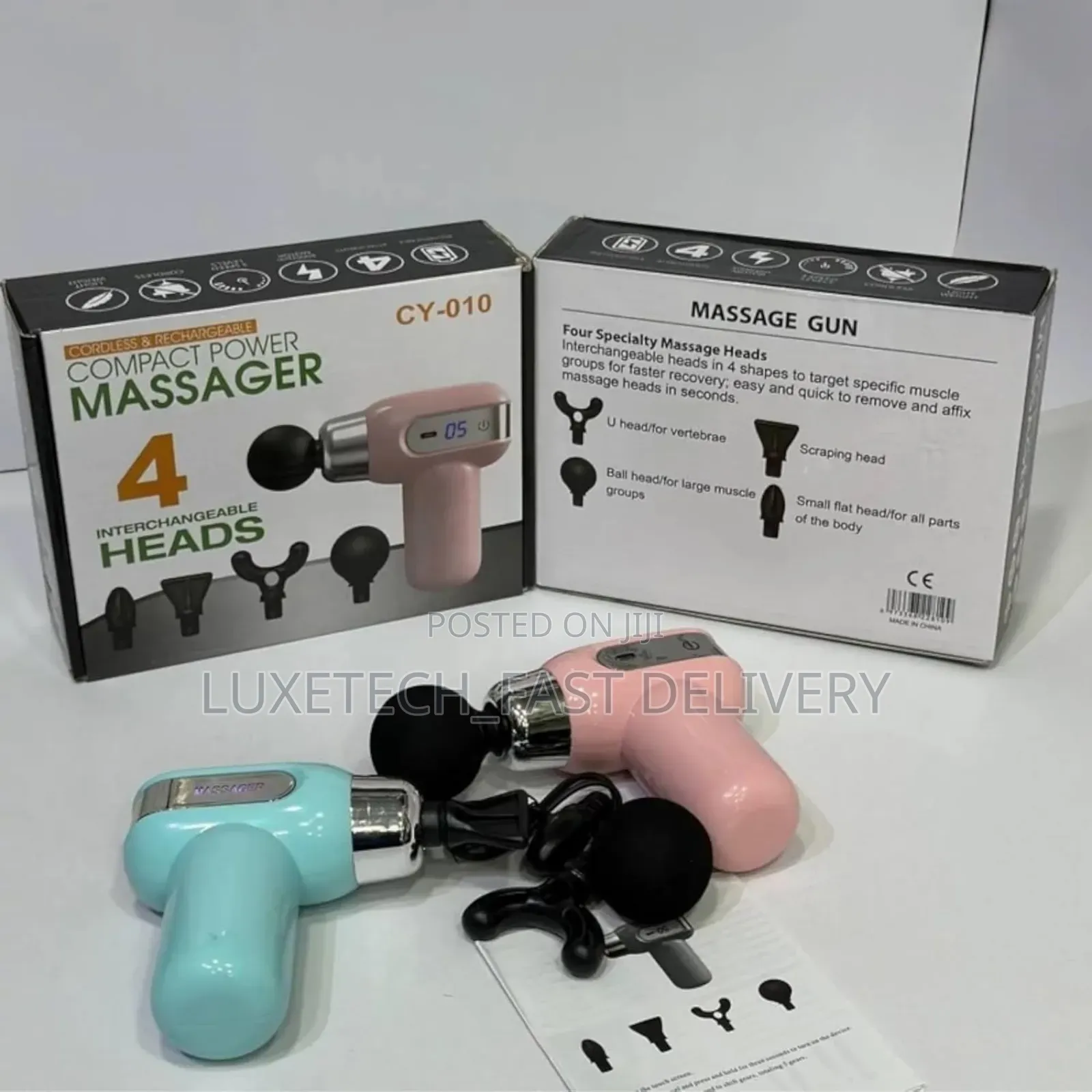 Digital 4 in 1 Massage Gun