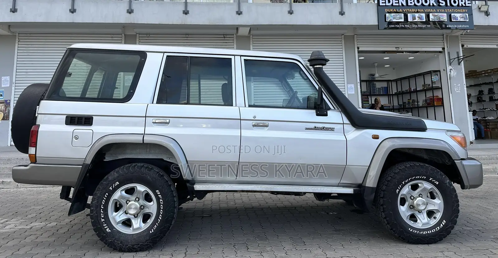 Toyota Land Cruiser 2007 Silver