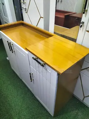 Kitchen Cabinet Ya Plate Mbili