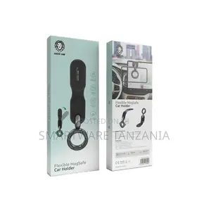 Green Lion Flexible Magsafe Car Holder - Black