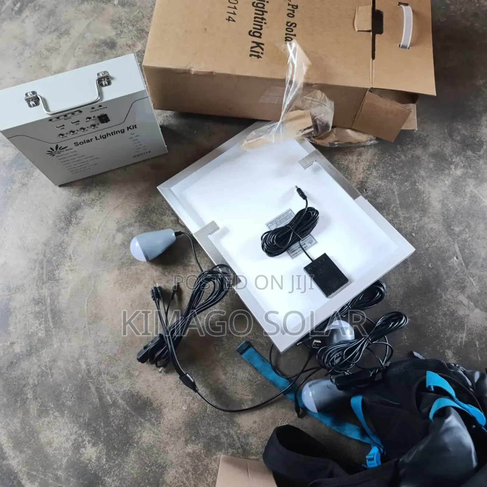 Solar Lighting Kit Yenye Betri Imara N14