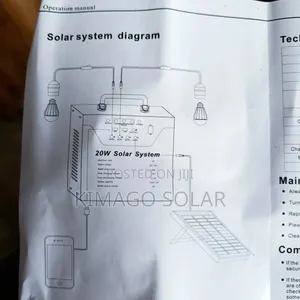 Solar Lighting Kit Yenye Betri Imara N14